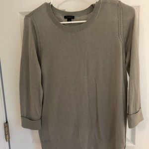 Gray Ann Taylor sweater
